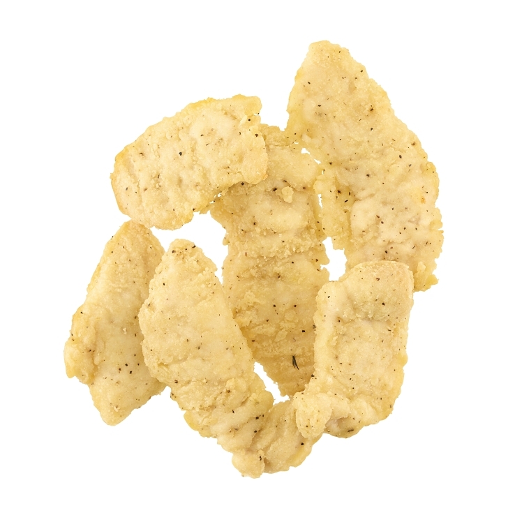 PATUXENT FARMS PREMIUM CHICKEN TENDERLOINS BREADED RAW GOLDEN LIGHT PEPPER SMALL