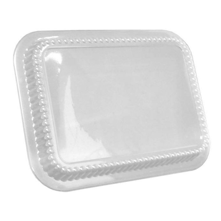 DURABLE PACKAGING 8.68 INCH PLASTIC CLEAR PAN DOME LID