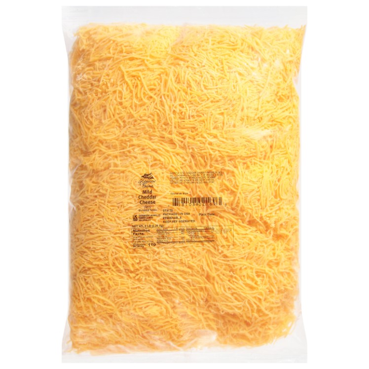 GLENVIEW FARMS MILD CHEDDAR CHEESE SHREDDED FANCY