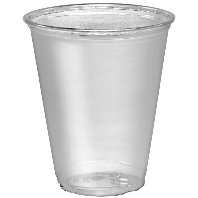 DART 7 OZ CLEAR PLASTIC COLD CUPS