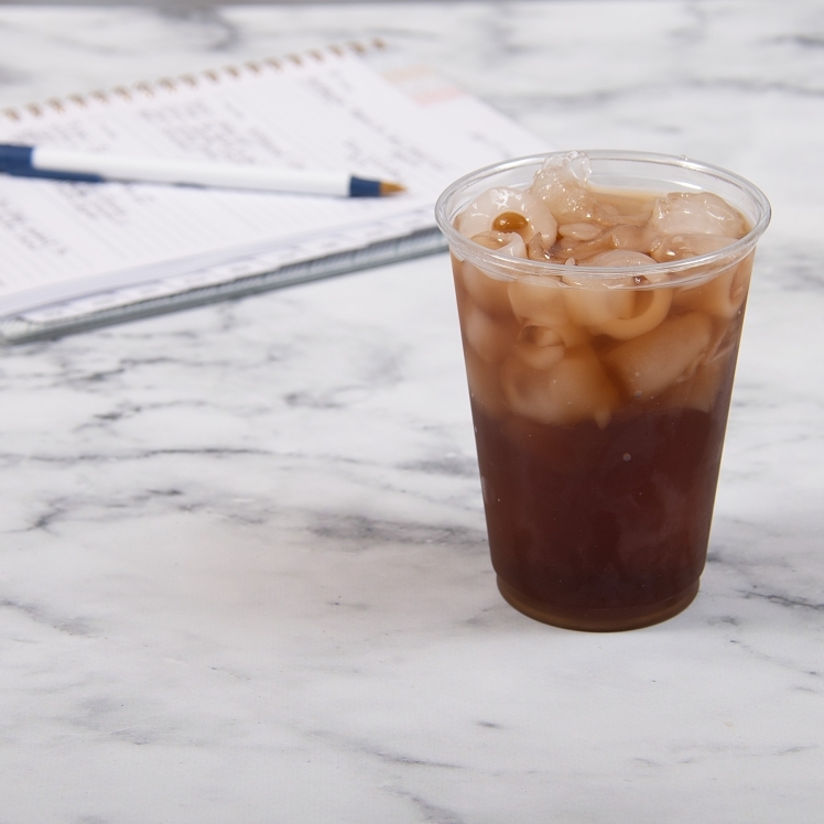 DART 9 OUNCE CLEAR PLASTIC COLD CUP