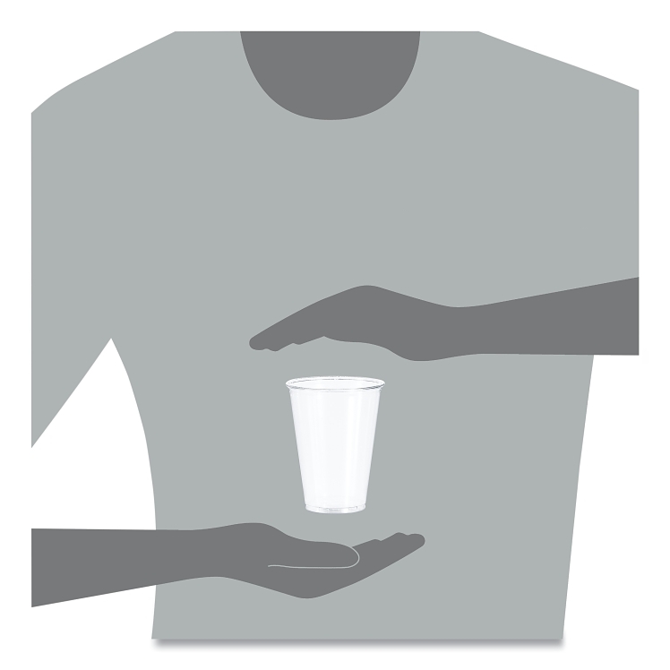 SOLO DART 10 OZ ULTRA CLEAR PLASTIC COLD CUP
