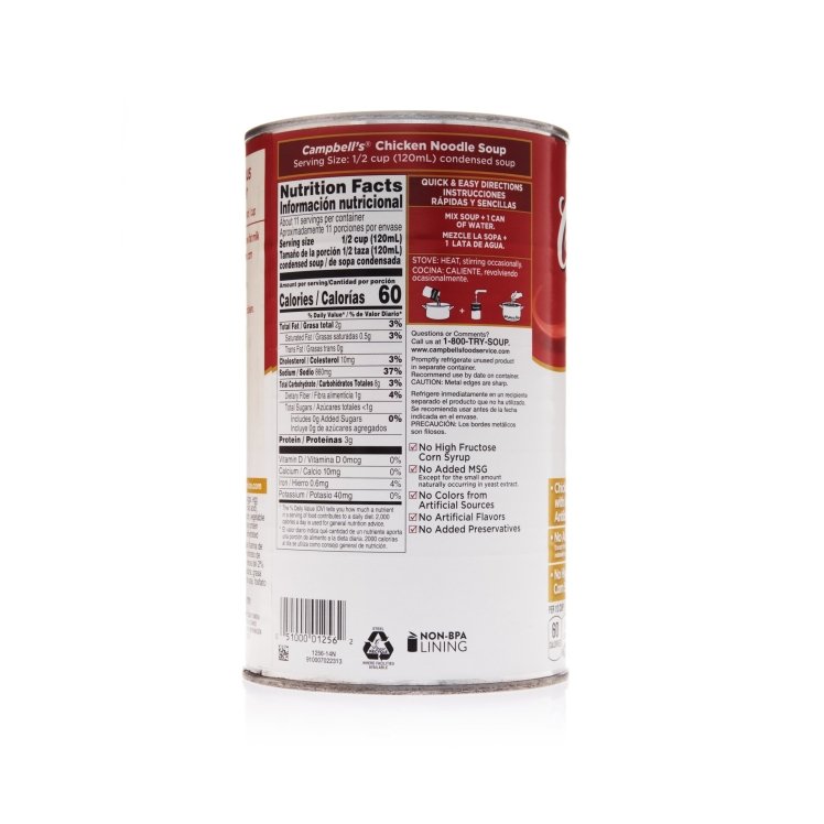 CAMPBELL'S CHICKEN NOODLE SOUP