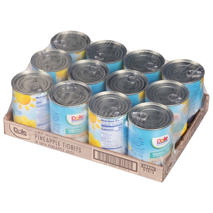 DOLE PINEAPPLE TIDBITS