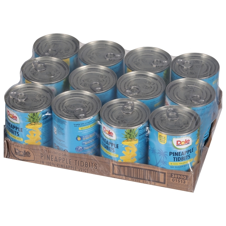 DOLE PINEAPPLE TIDBITS