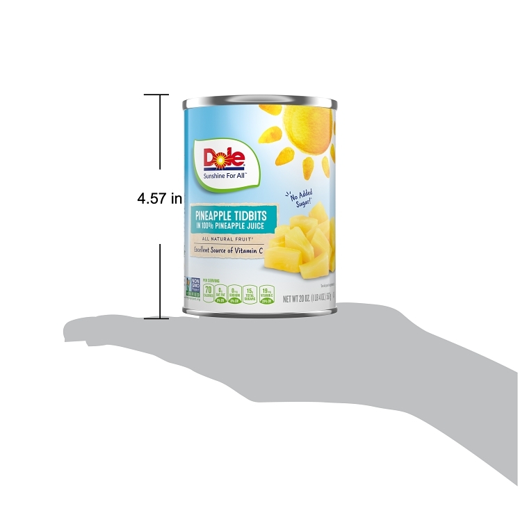 DOLE PINEAPPLE TIDBITS