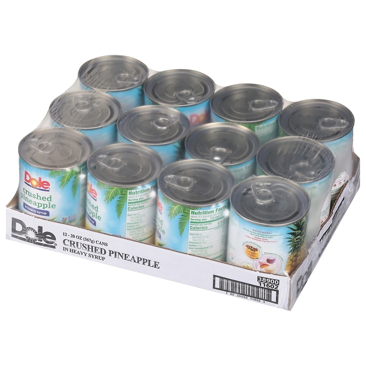 DOLE PACKAGED DOLE CRUSHED PINEAPPLE