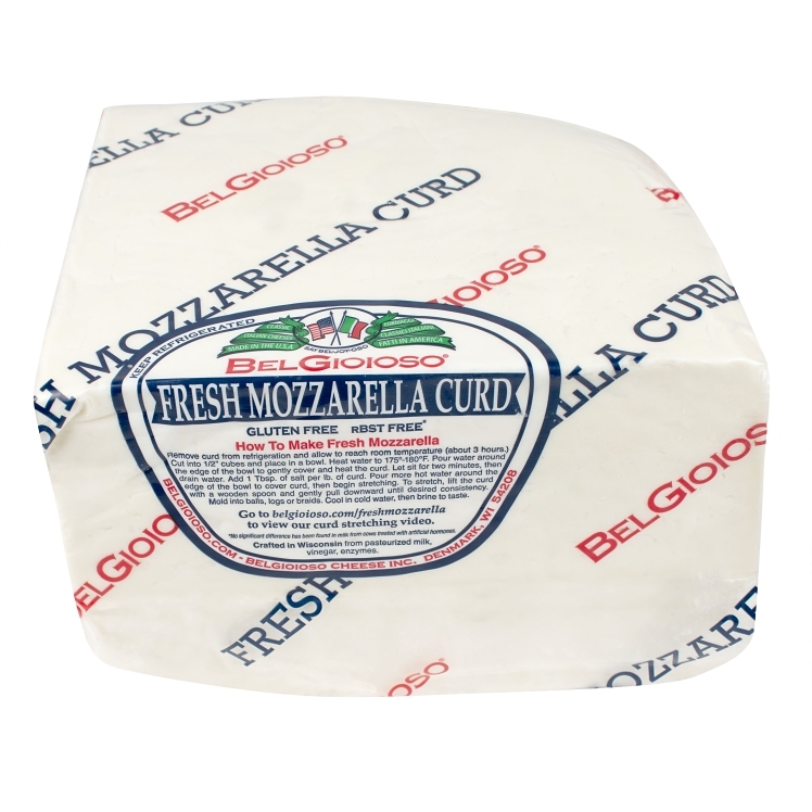 BELGIOIOSO CHEESE MOZZARELLA CURD WHOLE MILK DRY