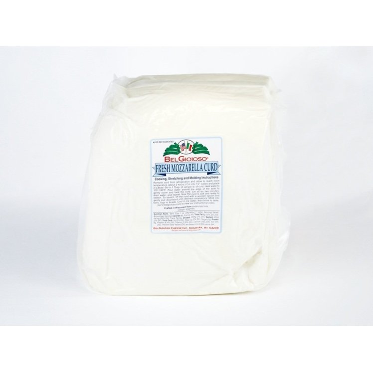 BELGIOIOSO CHEESE MOZZARELLA CURD WHOLE MILK DRY