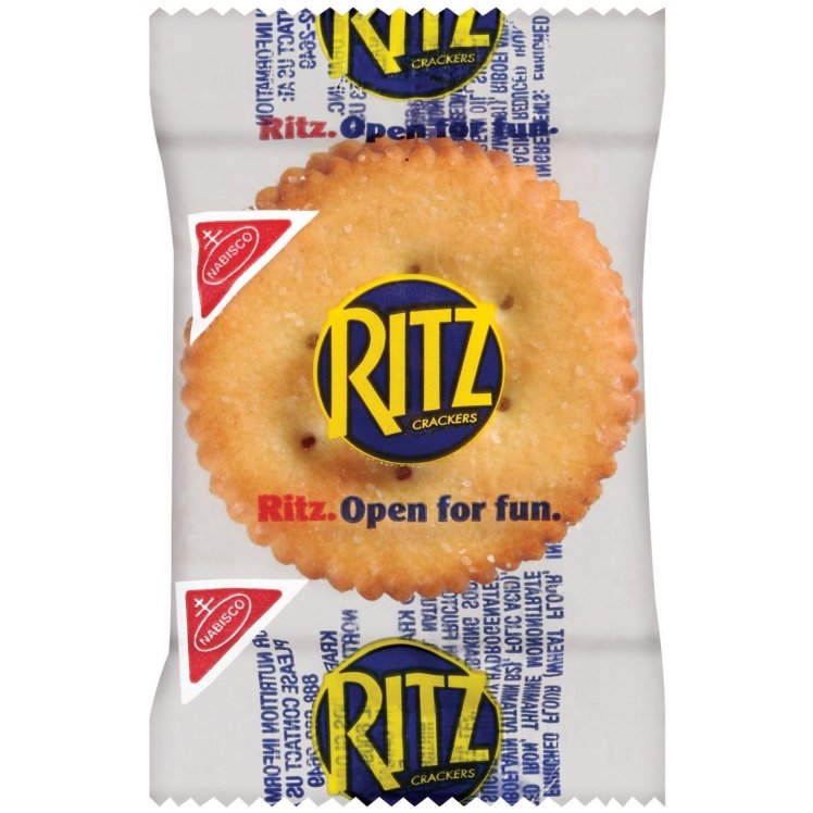 RITZ CRACKERS INDIVIDUALLY WRAPPED 2 PACK