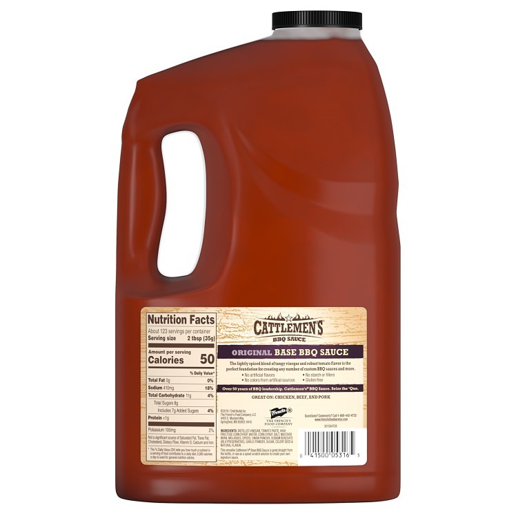 CATTLEMEN'S ORIGINAL BBQ SAUCE