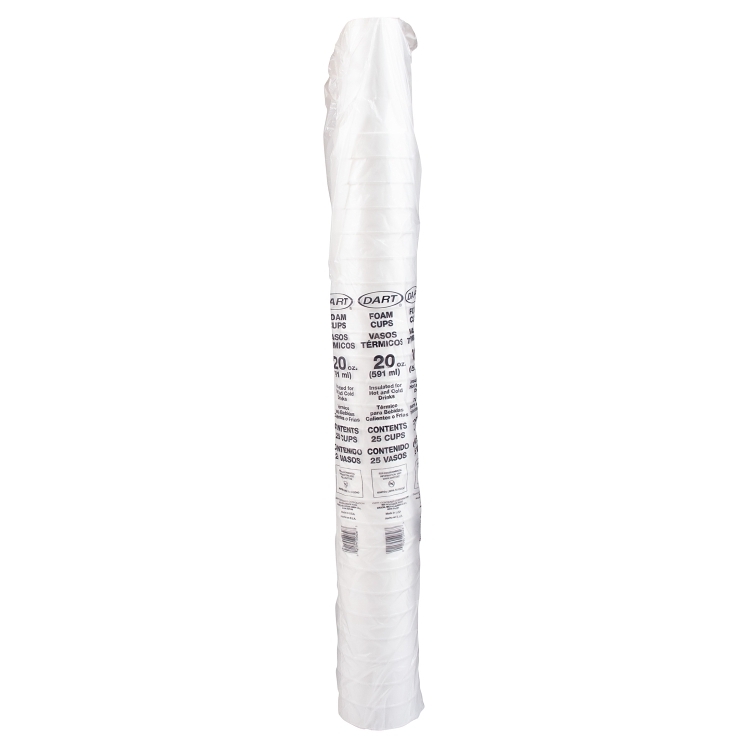 DART FOAM CUPS 20 OZ