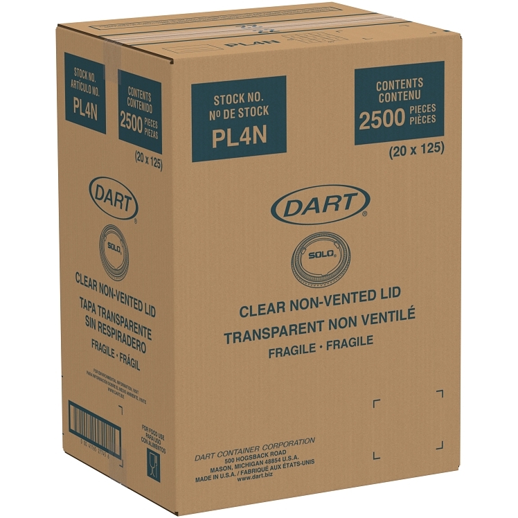 DART PORTION CUP LID FOR 3.25/4/5.5 OZ