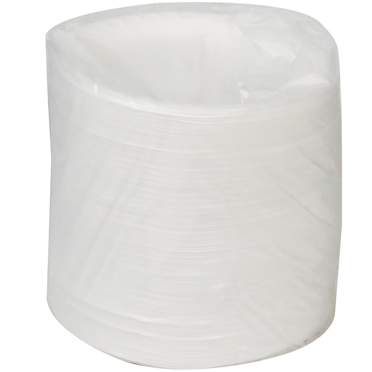PACTIV WHITE NON-LAMINATED FOAM PLATES 9 INCH