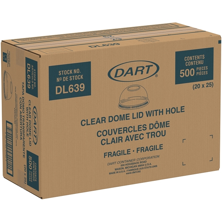 DART CLEAR DOME LID FOR 32 OUNCE COLD CUPS