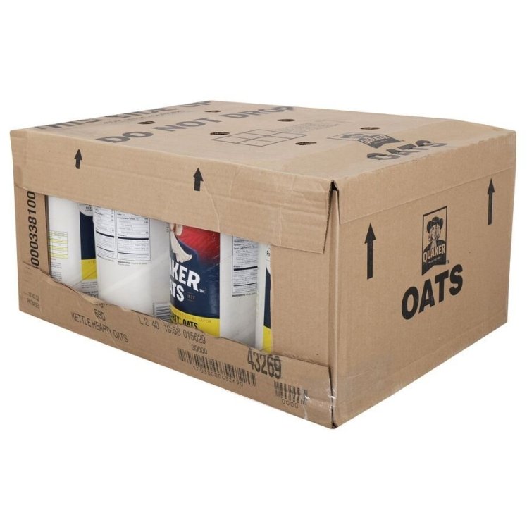 QUAKER CEREAL OATMEAL ROLLED CONTAINER SHELF