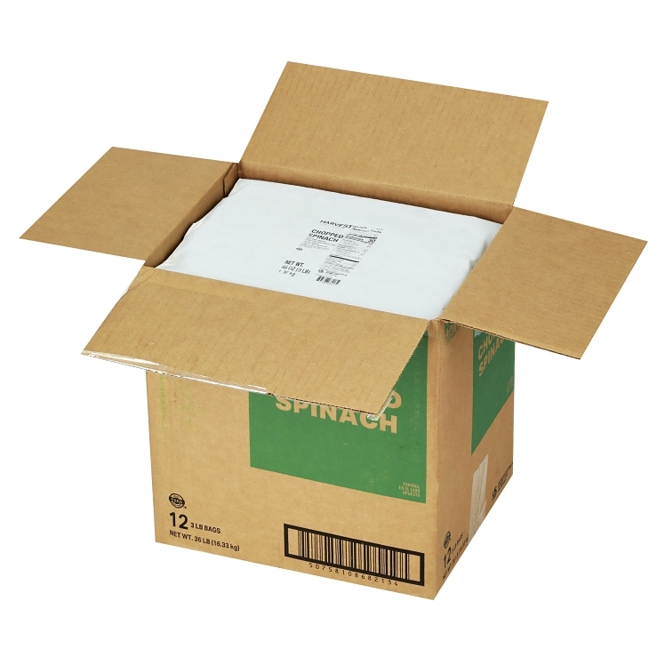 HARVEST VALUE SPINACH DOMESTIC FROZEN PILE