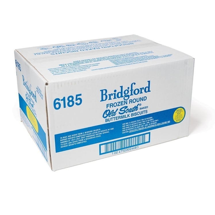 BRIDGFORD OLD SOUTH BUTTERMILK BISCUITS 3 INCH
