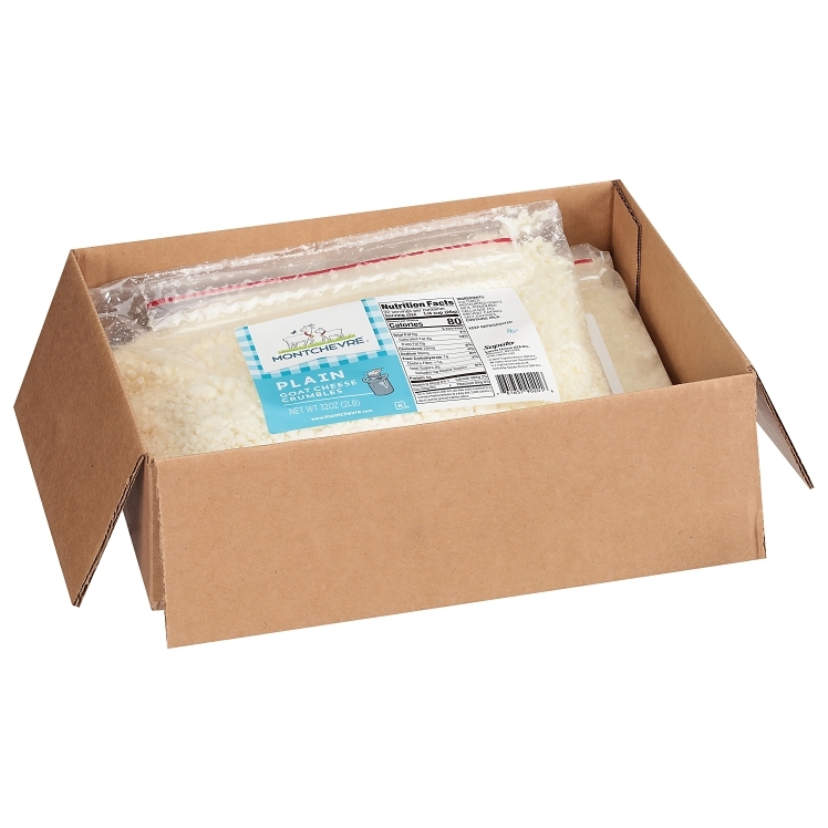 MONTCHEVRE FRESH GOAT CHEESE CRUMBLES