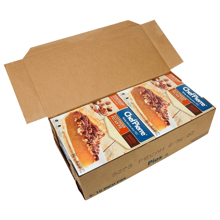 CHEF PIERRE TRADITIONAL PECAN PIE 10 INCH BAKED UNSLICED