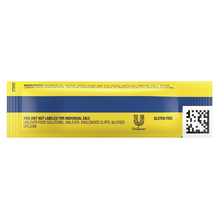 HELLMANS MAYONNAISE SINGLE SERVE POUCH