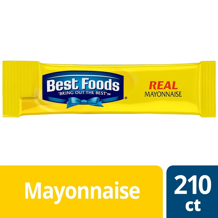 BEST FOODS STICK PACK MAYONNAISE PACKET