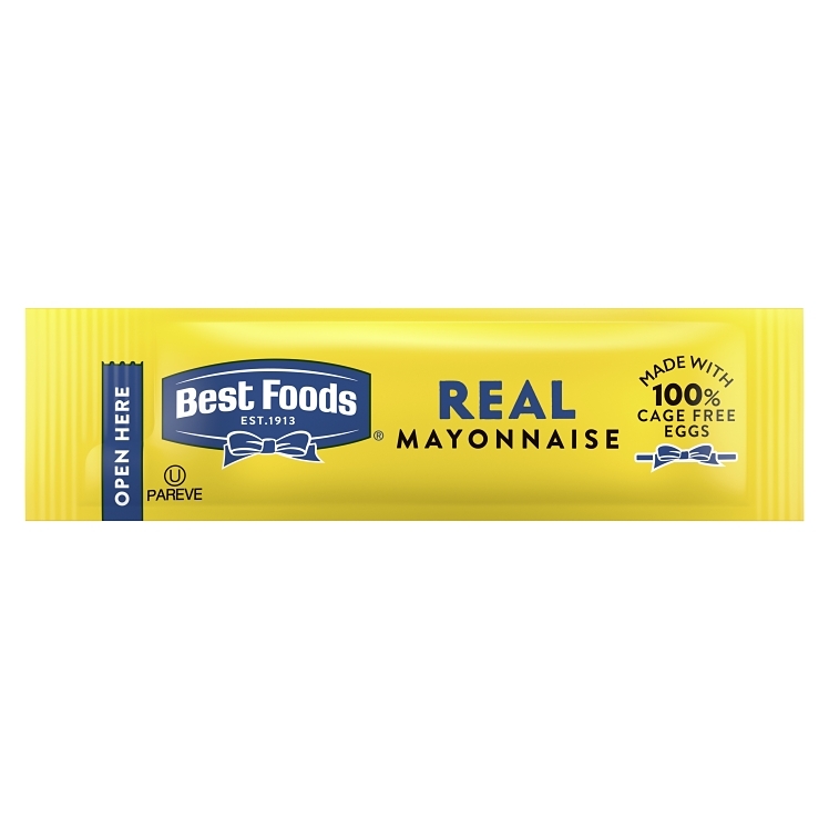 BEST FOODS STICK PACK MAYONNAISE PACKET