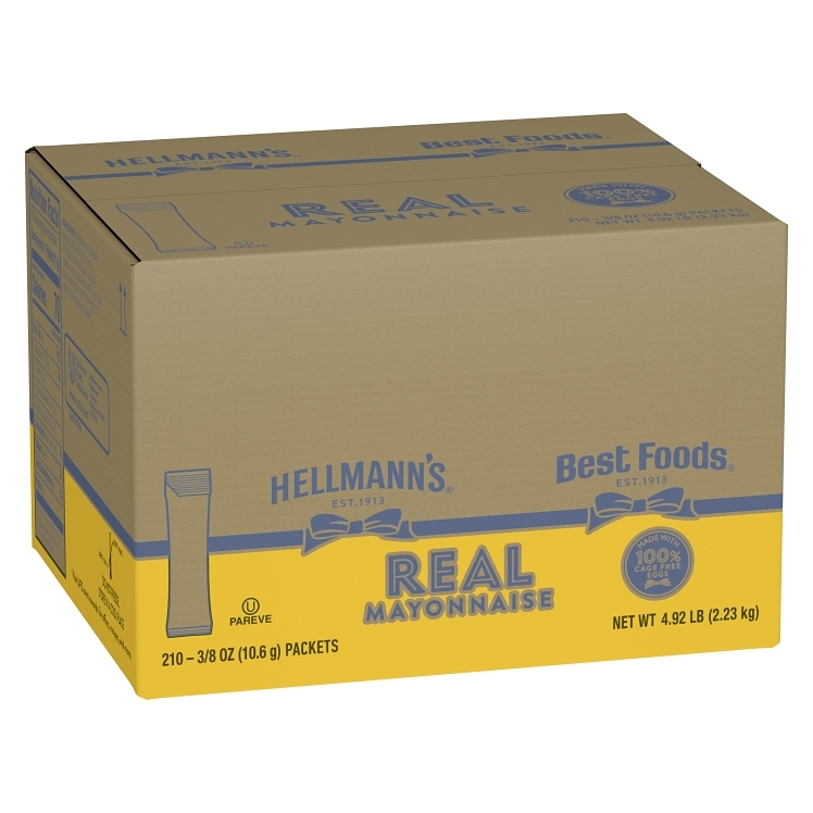 BEST FOODS STICK PACK MAYONNAISE PACKET