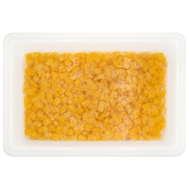 MONARCH PEACH, DICED IN LIGHT SYRUP SHELF STABLE