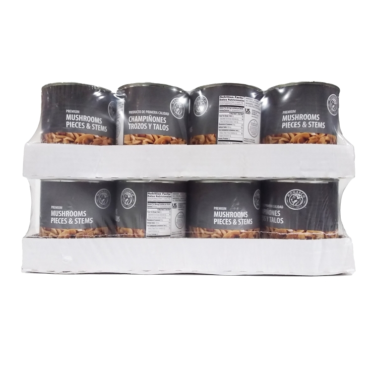 MONARCH MUSHROOM, PIECES & STEMS CANNED BRINE