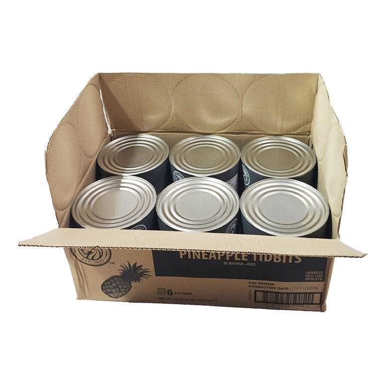 MONARCH PINEAPPLE TIDBIT IN JUICE CANNED