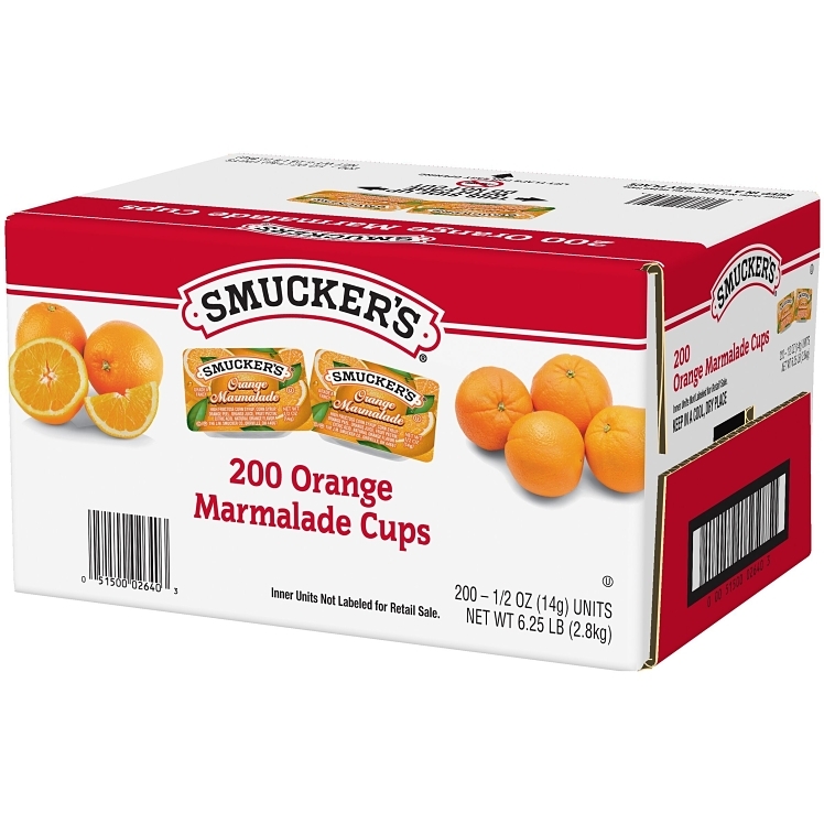 SMUCKER'S ORANGE MARMALADE JELLY CUPS
