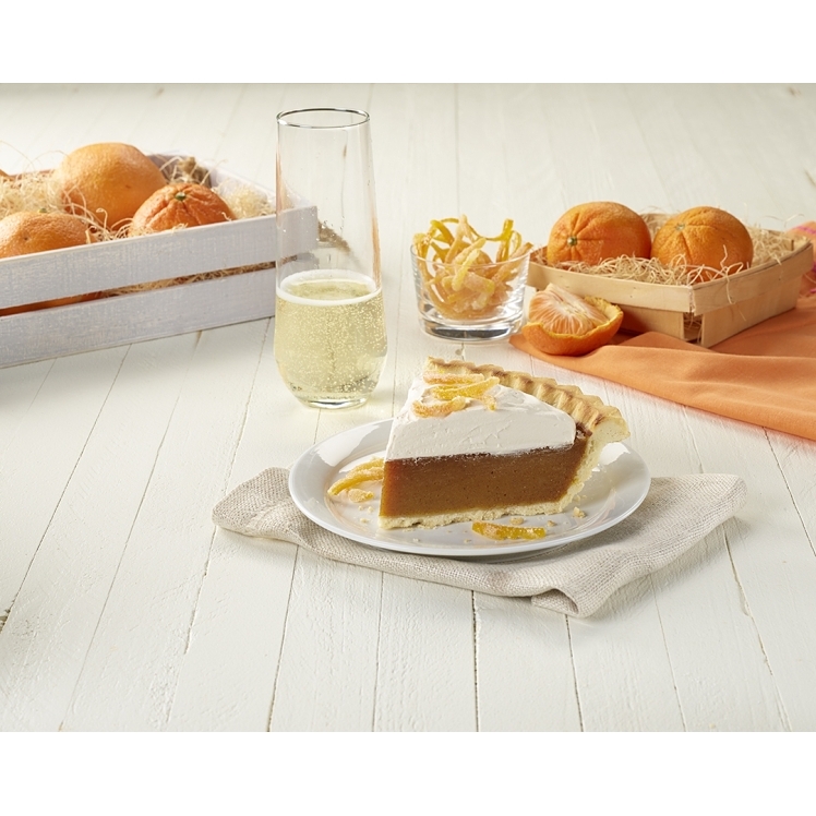 CHEF PIERRE TRADITIONAL PUMPKIN PIE PRE-BAKED 10 INCHES UNSLICED