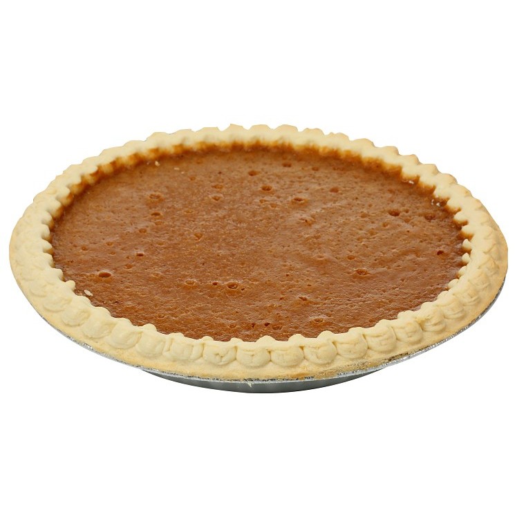 CHEF PIERRE TRADITIONAL PUMPKIN PIE PRE-BAKED 10 INCHES UNSLICED