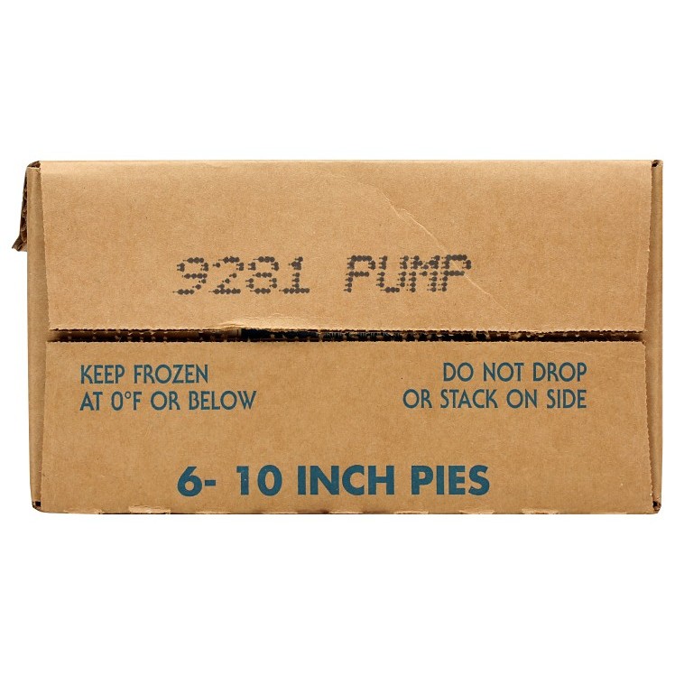 CHEF PIERRE TRADITIONAL PUMPKIN PIE PRE-BAKED 10 INCHES UNSLICED