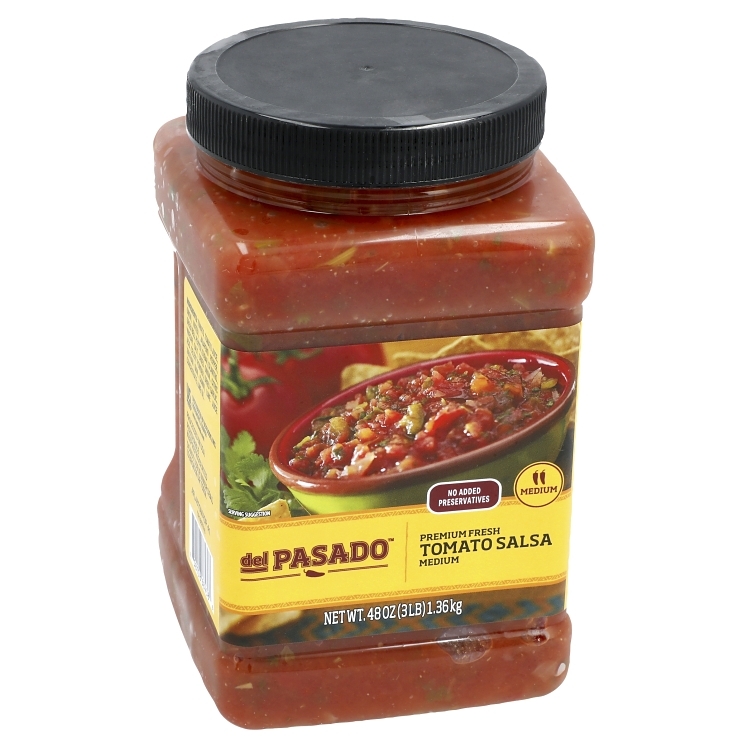 DEL PASADO FRESH REFRIGERATED MEDIUM SALSA