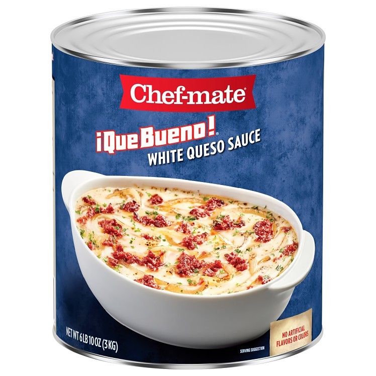 CHEF MATE QUE BUENO WHITE QUESO CHEESE SAUCE