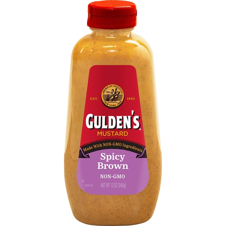 GULDEN'S SPICY BROWN MUSTARD SQUEEZE BOTTLE