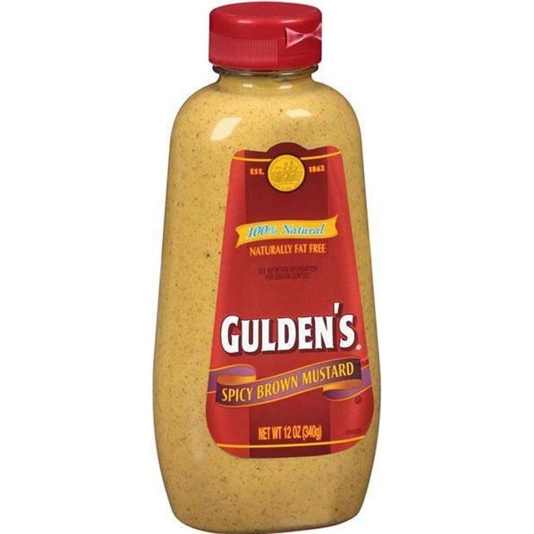 GULDEN'S SPICY BROWN MUSTARD SQUEEZE BOTTLE