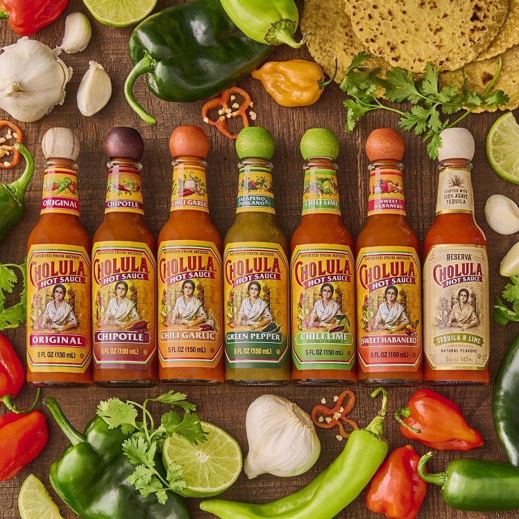 CHOLULA GREEN PEPPER HOT SAUCE 5 OZ