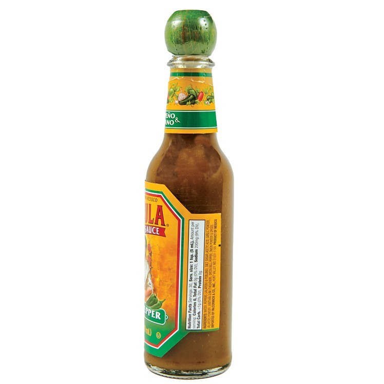 CHOLULA GREEN PEPPER HOT SAUCE 5 OZ