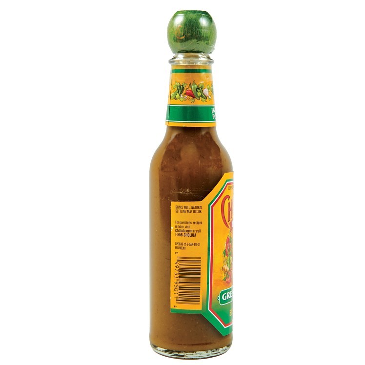 CHOLULA GREEN PEPPER HOT SAUCE 5 OZ