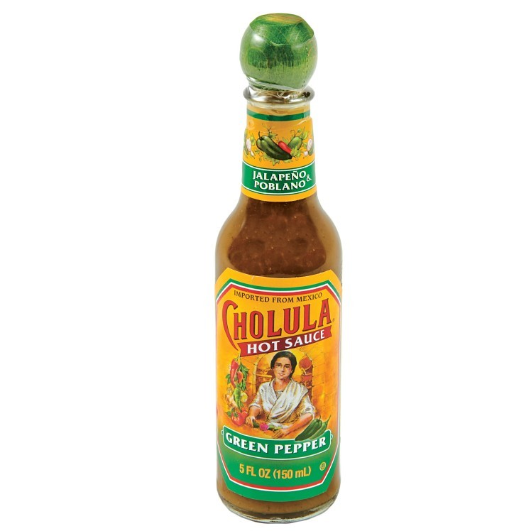 CHOLULA GREEN PEPPER HOT SAUCE 5 OZ