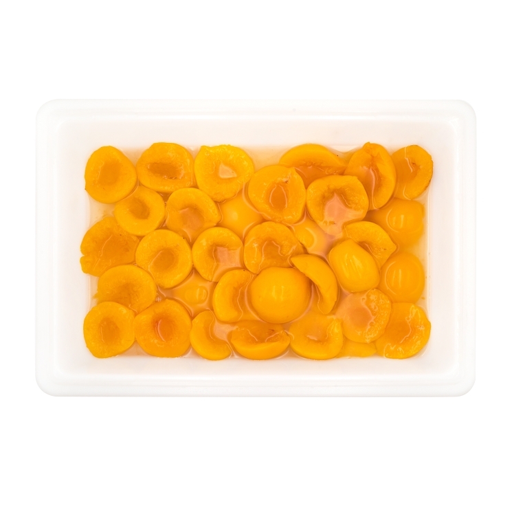 MONARCH PEACH HALVES IN EXTRA LIGHT SYRUP