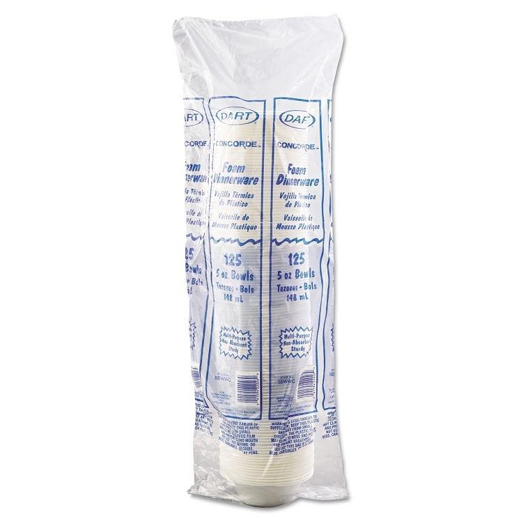 DART 5OZ WHITE FOAM BOWL