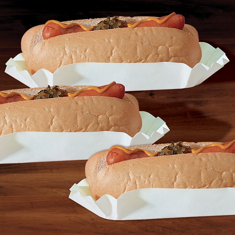 HOFFMASTER HOT DOG TRAY HEAVY DUTY 6 INCH