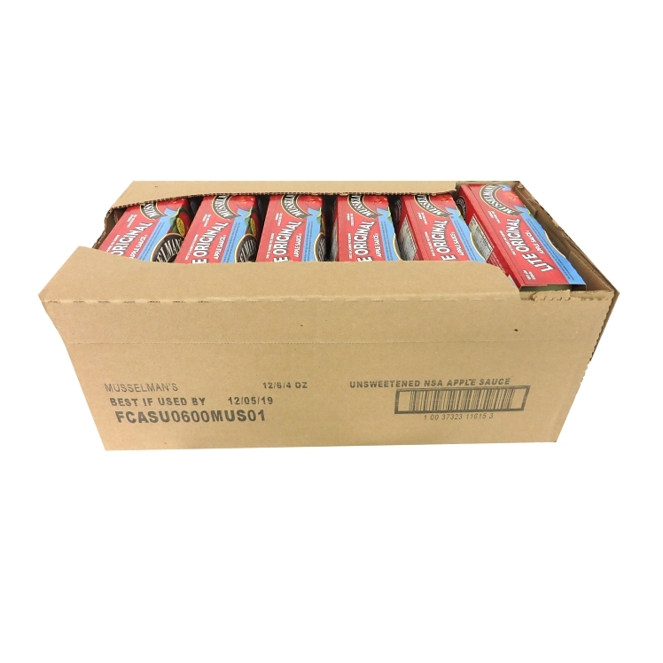MUSSELMAN'S APPLESAUCE SWEETENED LIGHT SINGLE STRENGTH