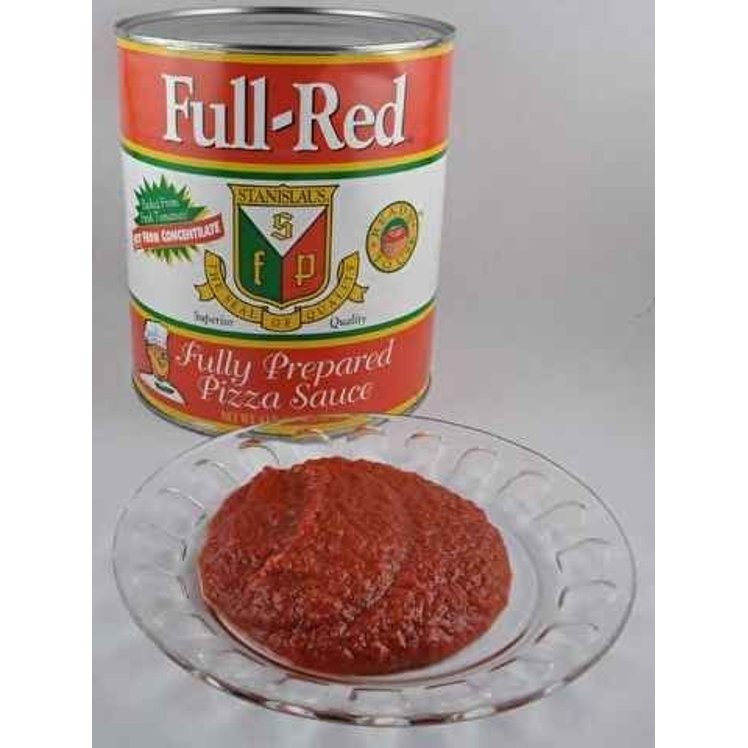 FULL RED PIZZA SAUCE TOMATO CAN SHELF STABLE