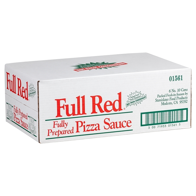 FULL RED PIZZA SAUCE TOMATO CAN SHELF STABLE