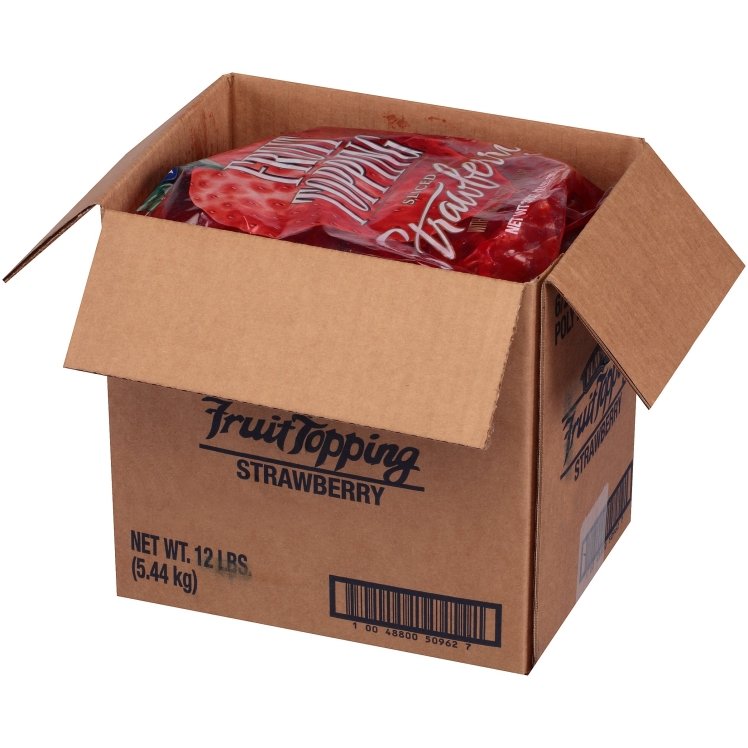 FLAV-R-PAC FROZEN STRAWBERRY FRUIT TOPPING SLICED